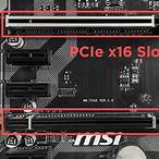 sound card in pcie x16 slot